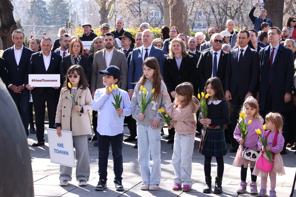 Георг Георгиев пред участниците в Похода на толерантността: Случилото се преди 82 години е най-златната страница в нашата история