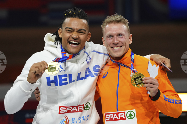 Нидерландия спечели щафетите на 4х400 метра на европейското първенство в зала, двама шампиони в овчарския скок и седма титла за Ингебритсен