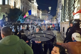 Румъния - Букурещ - привърженици на Калин Джорджеску