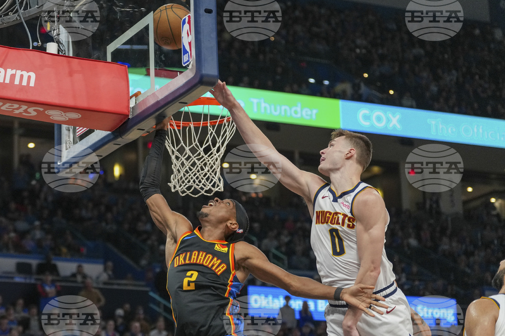 Оклахома се наложи над Денвър в мач от НБА