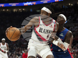 Pistons Trail Blazers Basketball