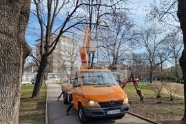 Парк "Заимов" - ремонт - парково осветление