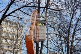 Парк "Заимов" - ремонт - парково осветление