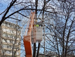 Парк "Заимов" - ремонт - парково осветление