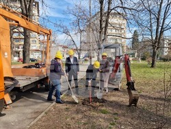 Парк "Заимов" - ремонт - парково осветление