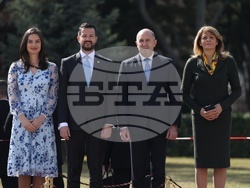 Румен Радев - Яков Милатович - официална церемония - посрещане