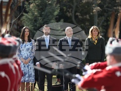 Румен Радев - Яков Милатович - официална церемония - посрещане