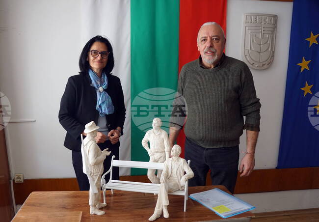 Експертният съвет към Министерство на културата съгласува проекта за скулптурната композиция „Земляците“ в град Левски