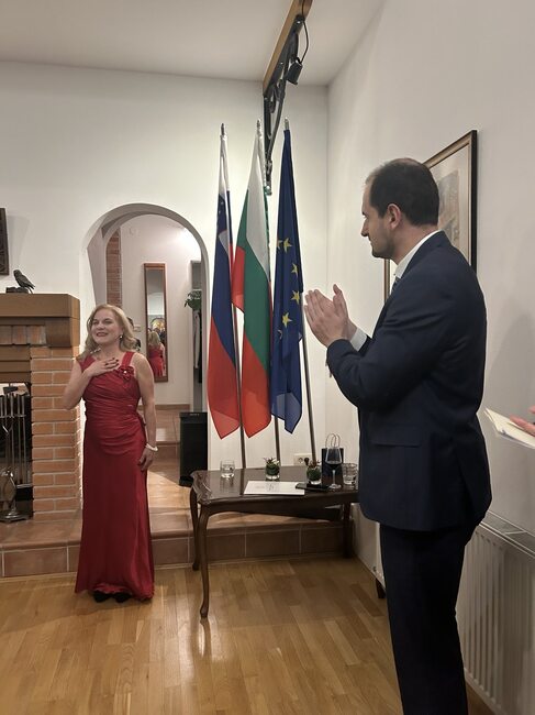 Прием по случай Трети март се състоя в Българското посолство в Словения 