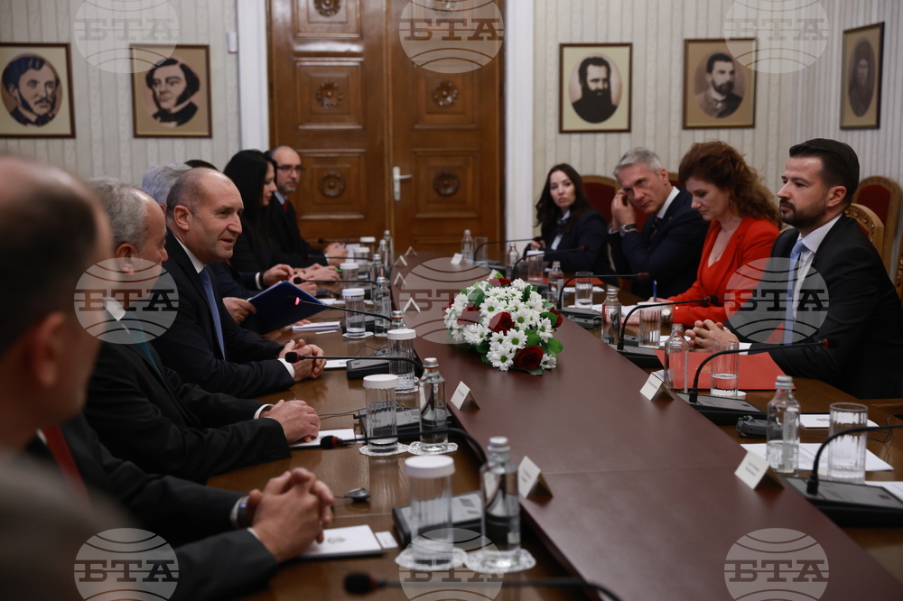 Румен Радев - Яков Милатович - пленарни разговори