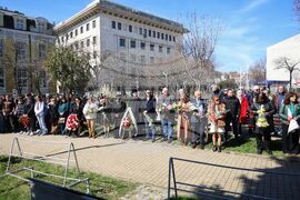 Бургас - Ден на спасяването на българските евреи, жертвите на Холокоста и престъпленията срещу човечеството - почит