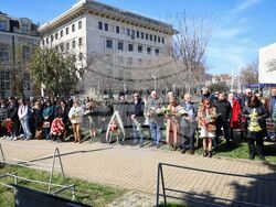 Бургас - Ден на спасяването на българските евреи, жертвите на Холокоста и престъпленията срещу човечеството - почит