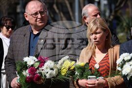 Бургас - Ден на спасяването на българските евреи, жертвите на Холокоста и престъпленията срещу човечеството - почит