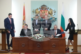 Президентство - Институт по морска биология на Черна гора - Български антарктически институт - меморандум - подписване