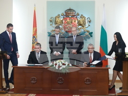 Президентство - Институт по морска биология на Черна гора - Български антарктически институт - меморандум - подписване