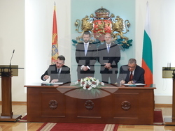 Президентство - Институт по морска биология на Черна гора - Български антарктически институт - меморандум - подписване