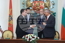 Президентство - Институт по морска биология на Черна гора - Български антарктически институт - меморандум - подписване