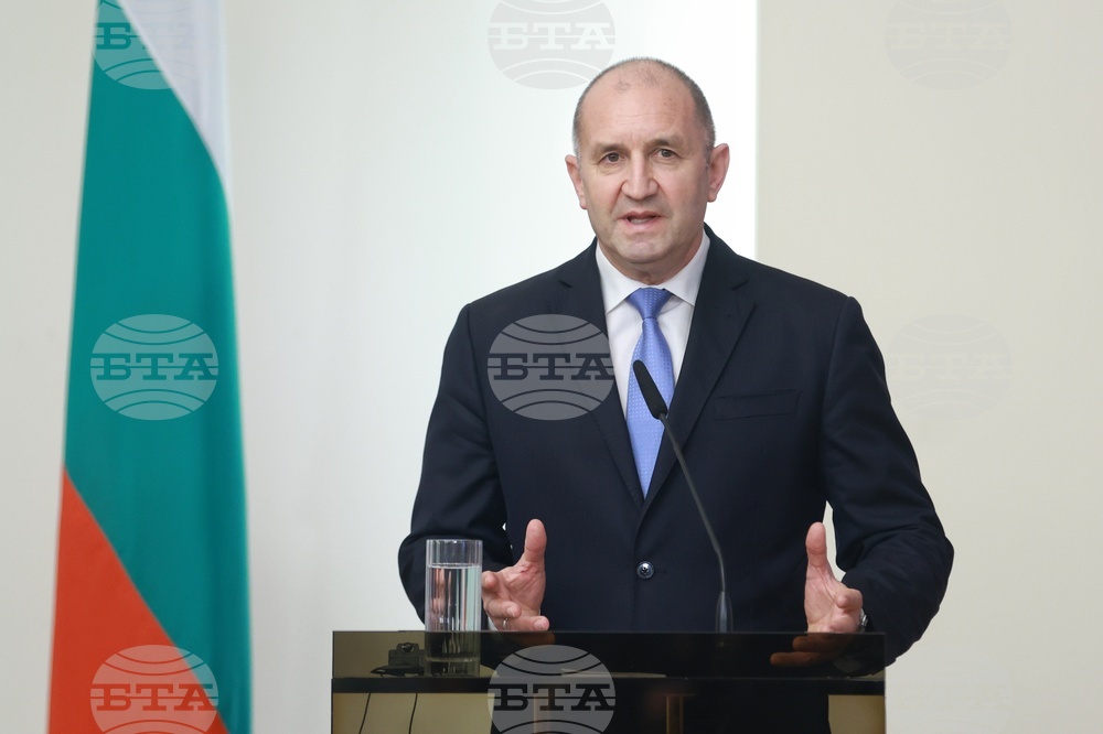 Румен Радев - пресконференция