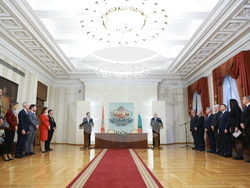 Румен Радев - Яков Милатович - пресконференция