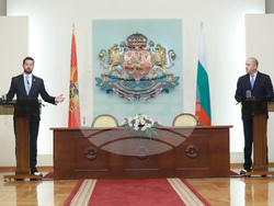 Румен Радев - Яков Милатович - пресконференция