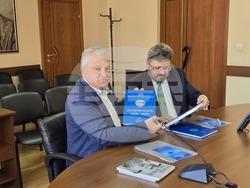 Гоце Делчев - подписване на договор за отдаване на помещение на БТА за Национален пресклуб