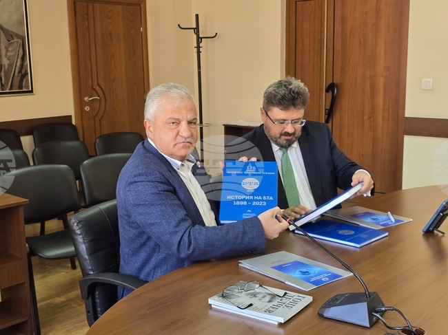 Gotse Delchev Mayor Welcomes Opening of BTA's National Press Club