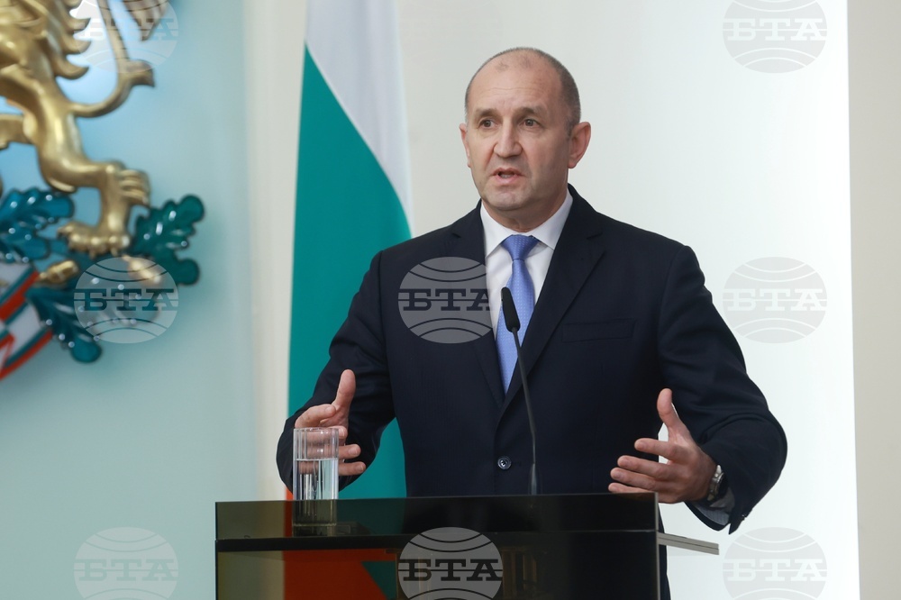 Румен Радев - пресконференция