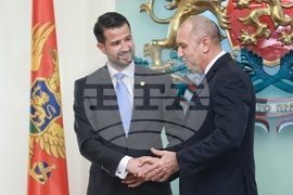 Румен Радев - Яков Милатович - пресконференция