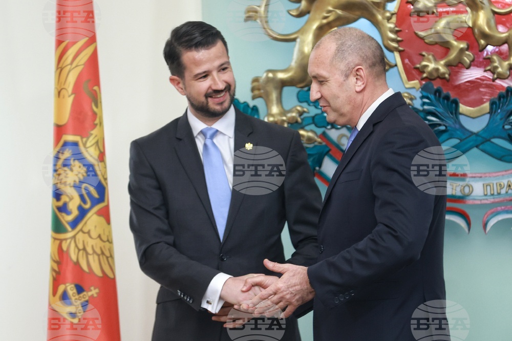 Румен Радев - Яков Милатович - пресконференция