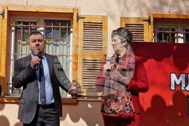 Младежки център - първа копка