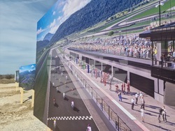 Самоков - нова писта за моторни спортове - първа копка