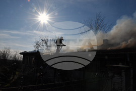 Хасково - къща - пожар