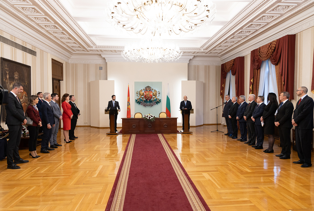 Румен Радев: България подкрепя европейската перспектива на Черна гора, защото с осъществяваните реформи тя е пример за страните от Западните Балкани