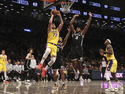 Lakers Nets Basketball