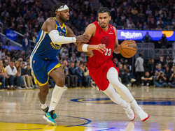 Trail Blazers Warriors Basketball