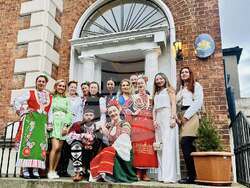 Клуб „Чемшир“ в град Арма, Северна Ирландия, участва в прием по случай Трети март, организиран от Посолството на България в Дъблин