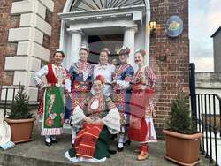 Клуб „Чемшир“ в град Арма, Северна Ирландия, участва в прием по случай Трети март, организиран от Посолството на България в Дъблин