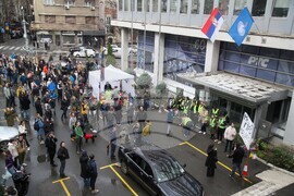 Сърбия - РТС - блокада