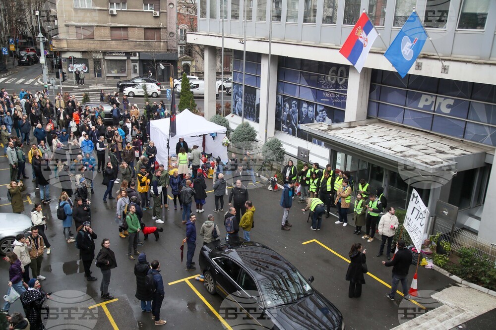 Сърбия - РТС - блокада