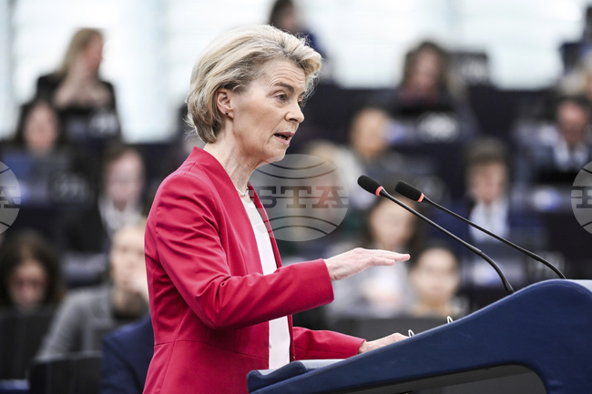Дошъл е моментът за мир чрез сила, да обединим усилията си за отбрана, каза Урсула фон дер Лайен