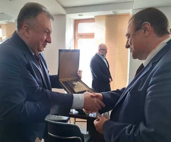 Кметът на Шумен посрещна посланика на Унгария Миклош Борош и министъра на регионалното развитие и благоустройството Иван Иванов 