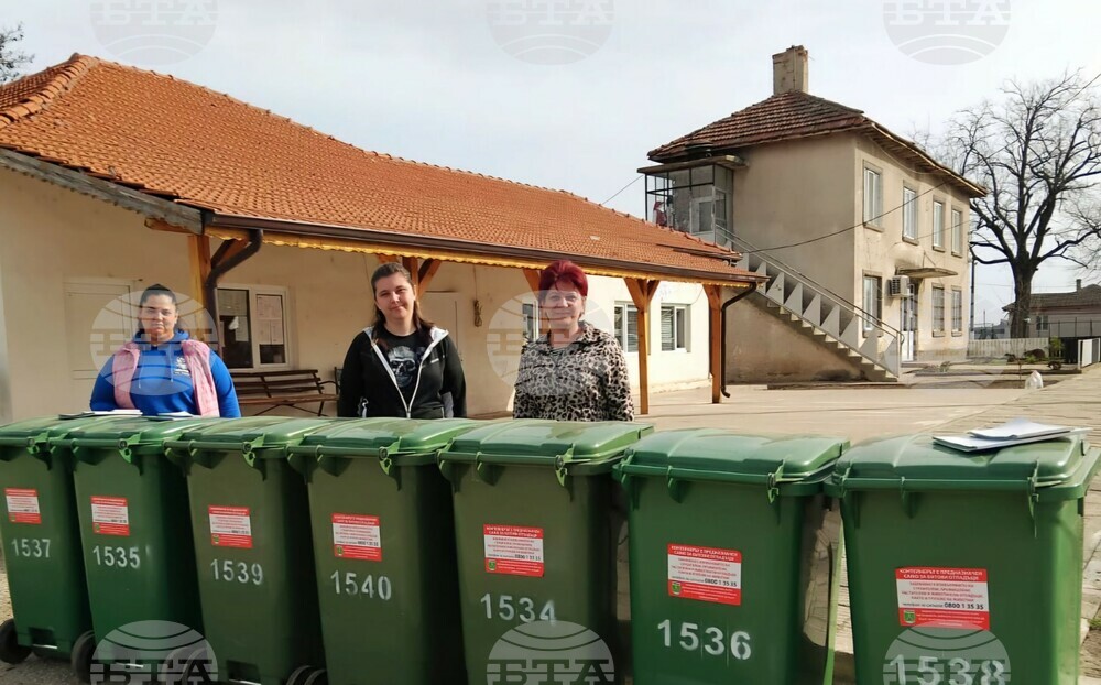 Силистренската община Главиница продължава реформата в управлението на отпадъците в общината
