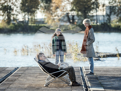 Кадър от филма „Историята на Франк и Нина“. Снимка: СФФ