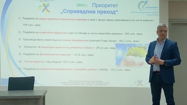 Зам.-кметът Радостин Танев: Наш приоритет е развиване на предприемаческо мислене от детска възраст