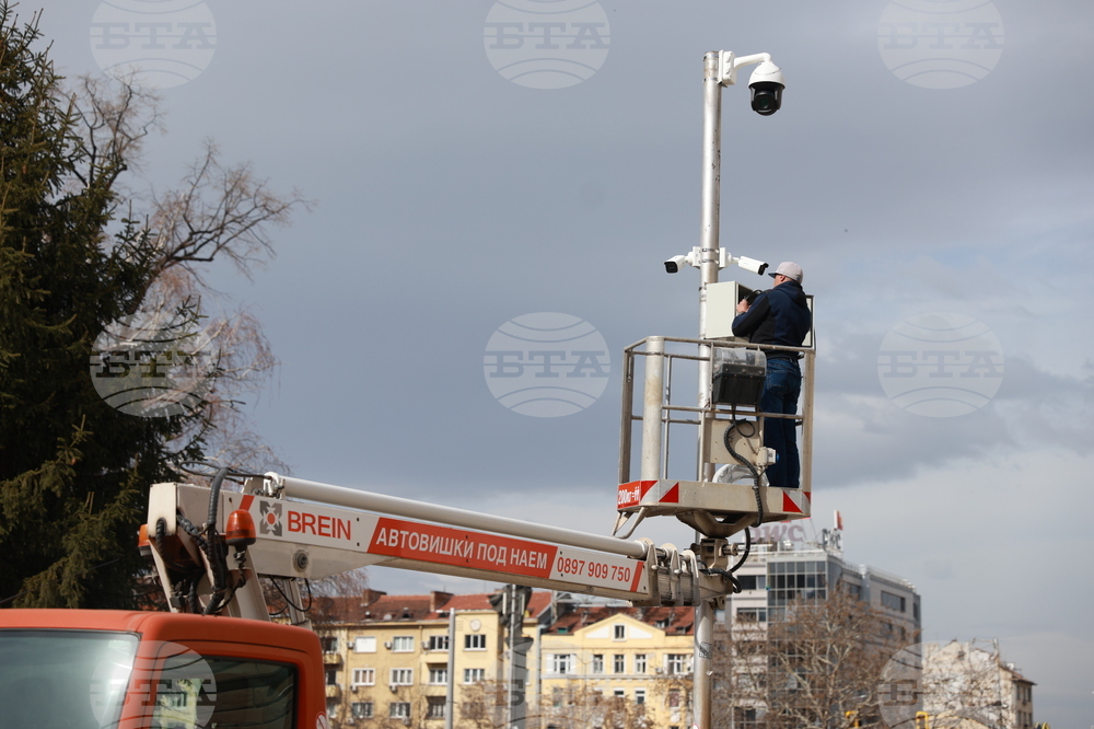 Столица - поставяне на камери