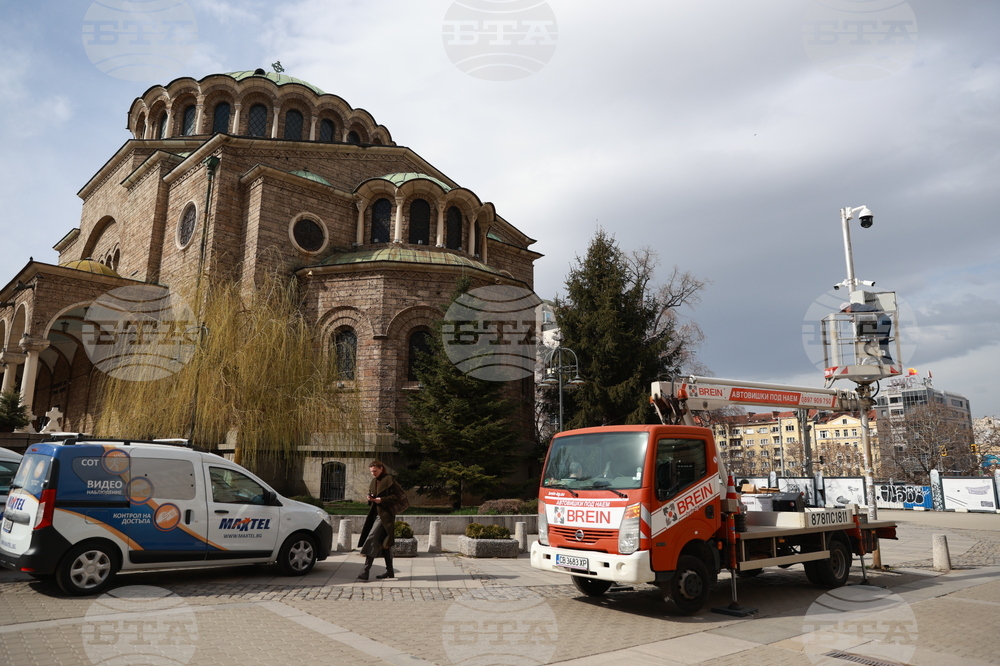 Столица - поставяне на камери