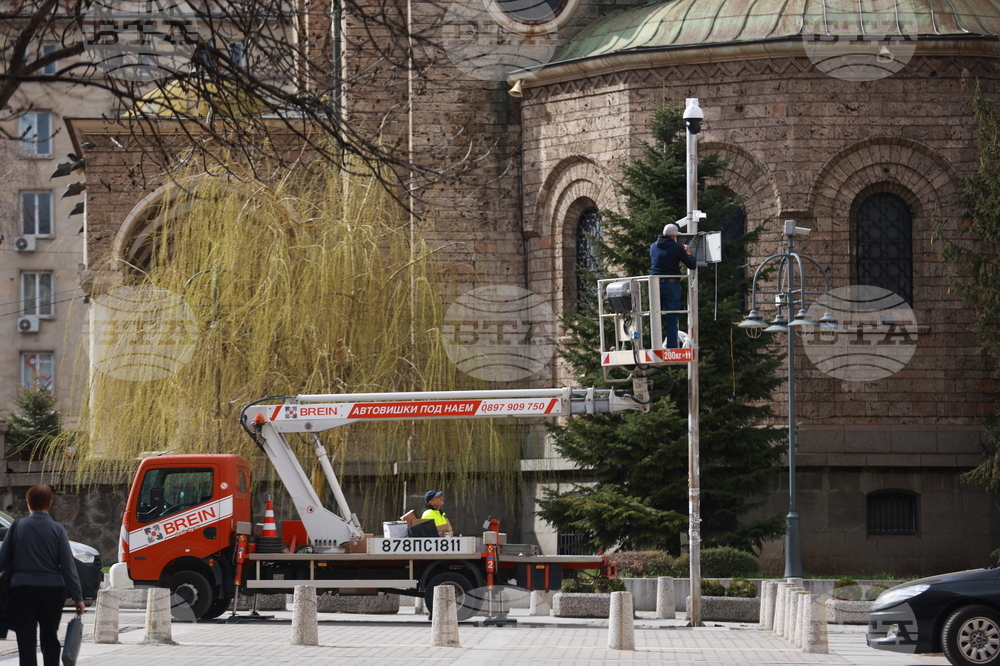 Столица - поставяне на камери