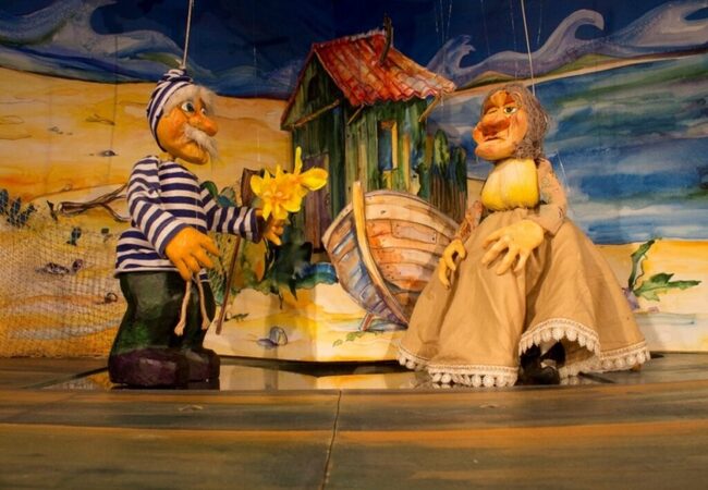 Кукленото представление „Рибарят и златната рибка“ ще гостува на 14 март в Българския културен институт в Берлин