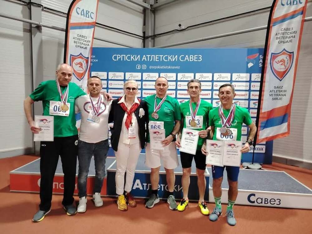 Босилеградски лекоатлети ветерани спечелиха медали в две първенства в Сърбия