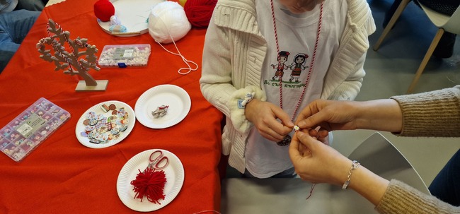 Работилничка за мартеници се състоя в библиотеката на Айндховен